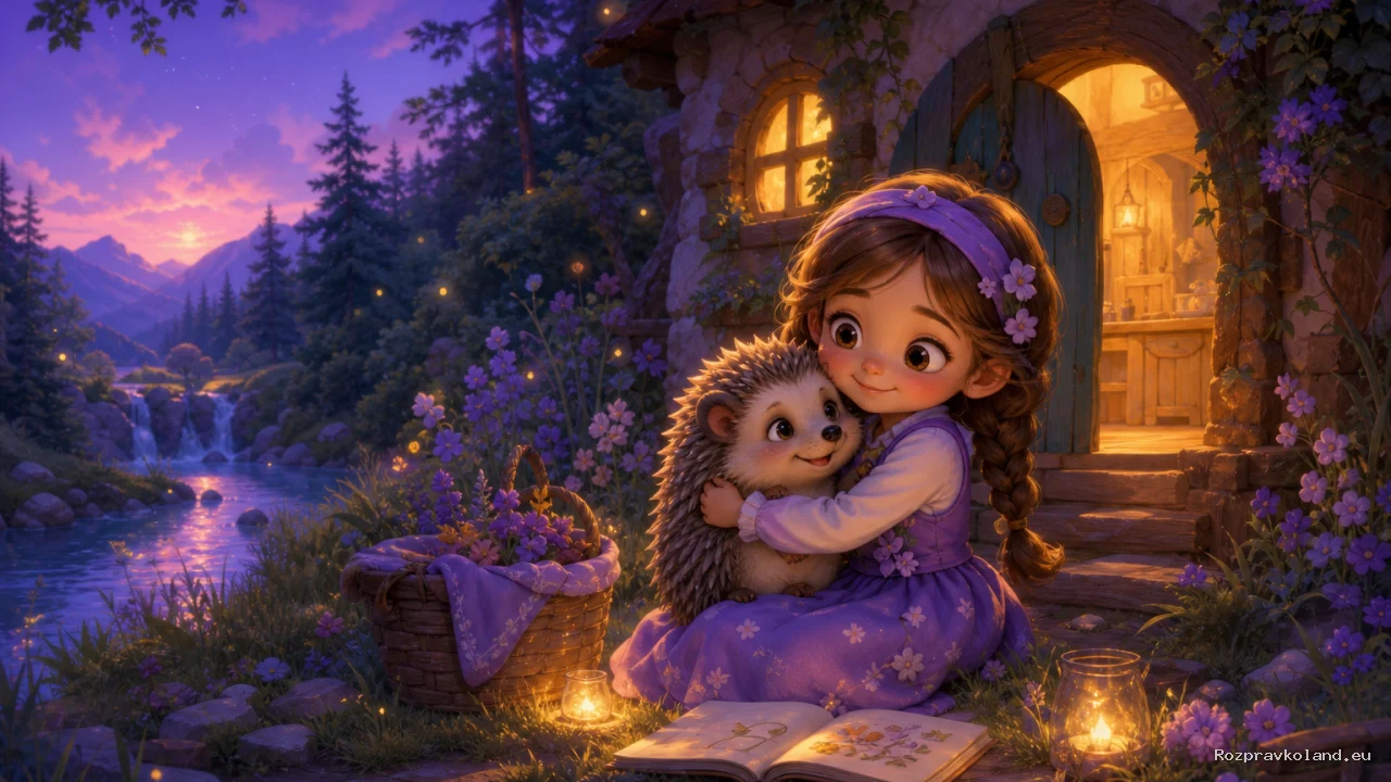 Ilustrácia k rozprávke Lujka a šepot prírody – pokračovanie príbehu