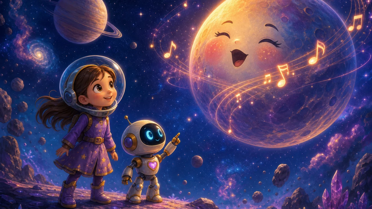 Luna a planéta, ktorá spievala