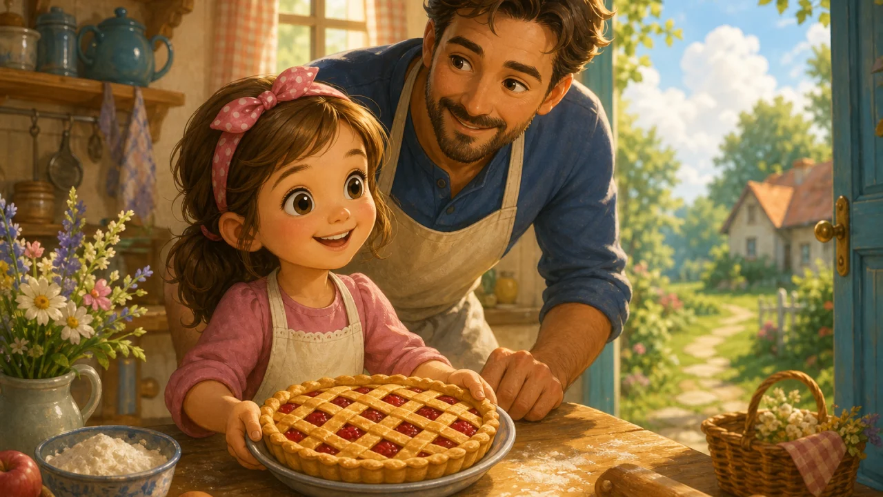 Sofia a nedeľný koláč pre babku