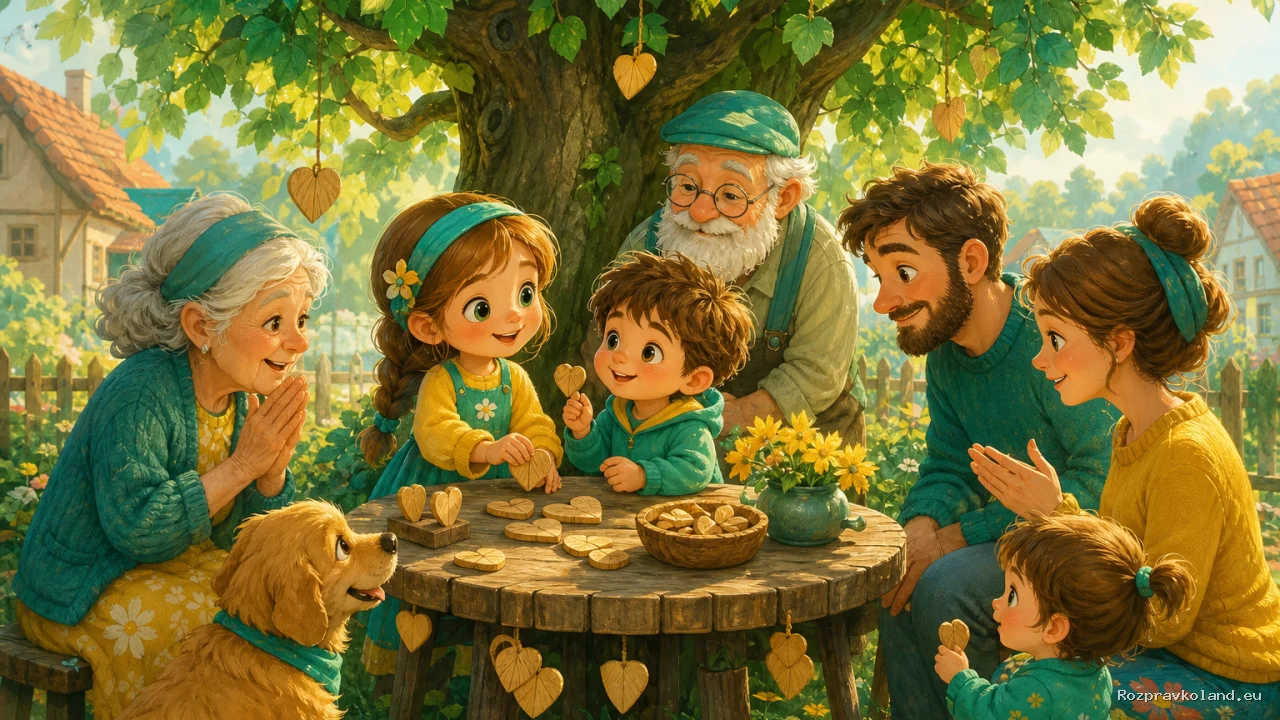 Ilustrácia k rozprávke Stolík dobrých rúk – pokračovanie príbehu