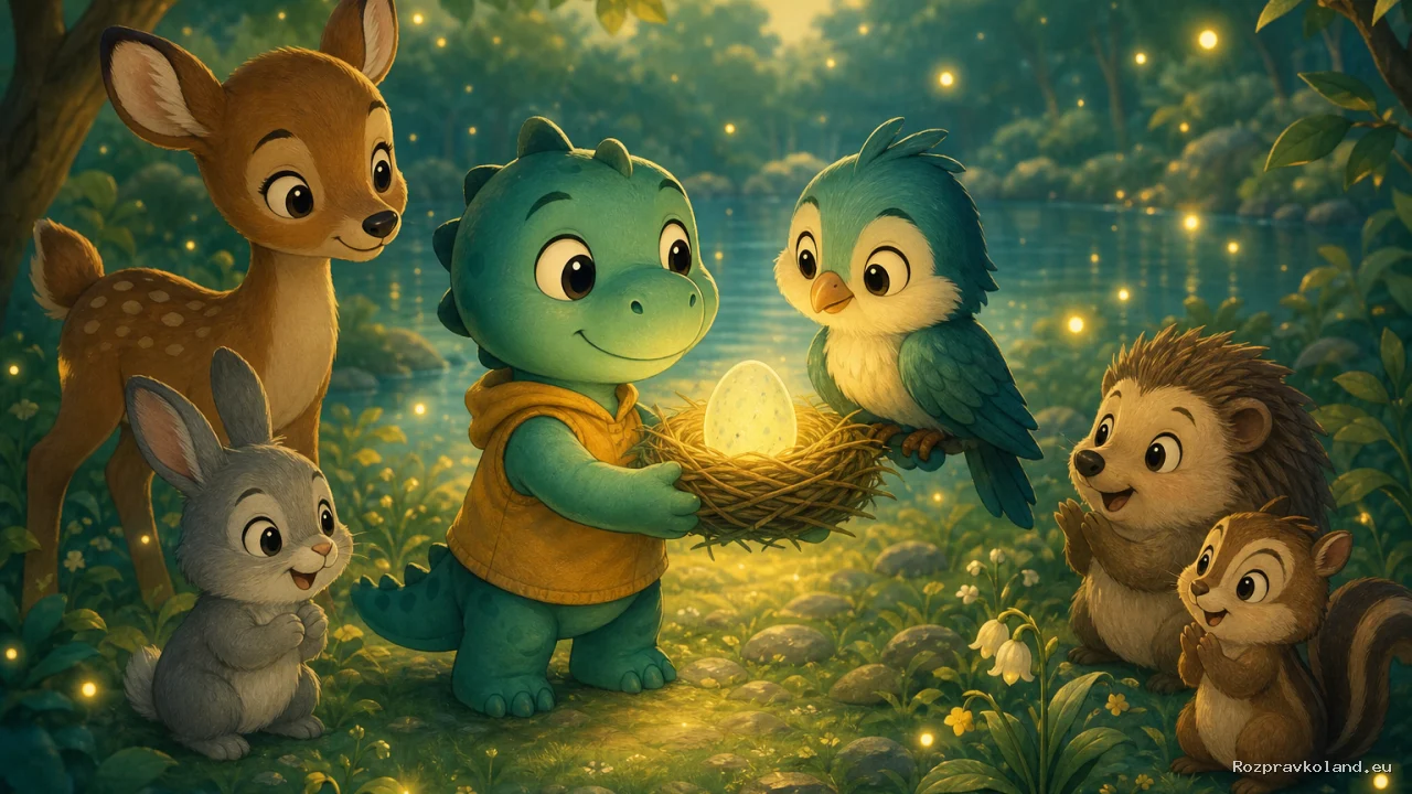 Ilustrácia k rozprávke Tinko a tiché kroky – pokračovanie príbehu